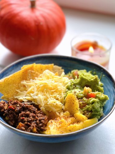 Taco Bowl met Chili Con Carne